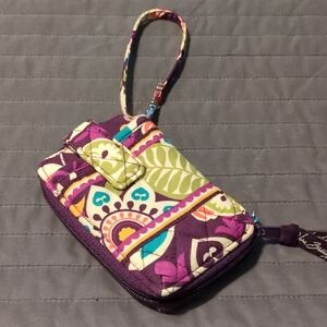Vera Bradley Multicolor Floral Wristlet